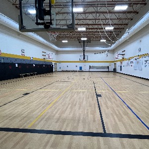 The gym at RCES.